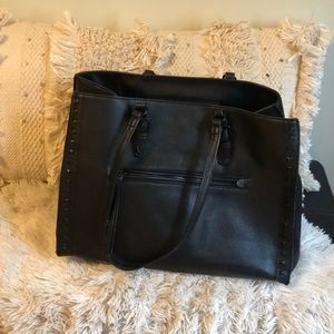 Aldo Black Studded Bag